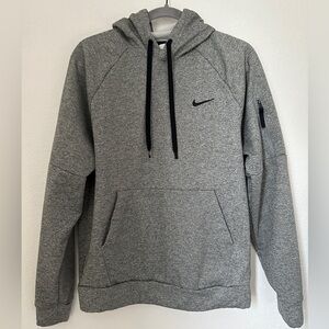 Men’s Nike Therma FIT Hoodie in Dark Grey Heather